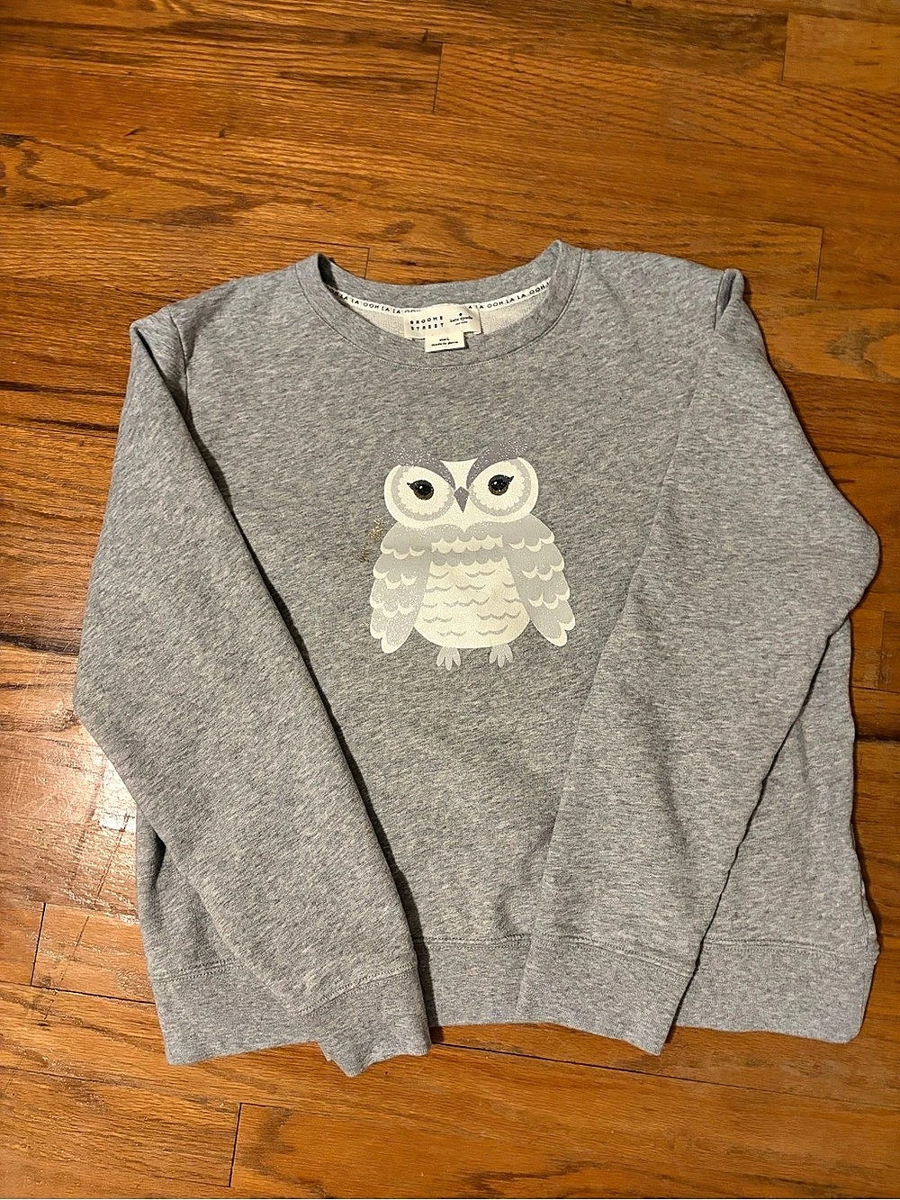 Kate Spade New York Broome Street Owl Sweatshirt Size Large